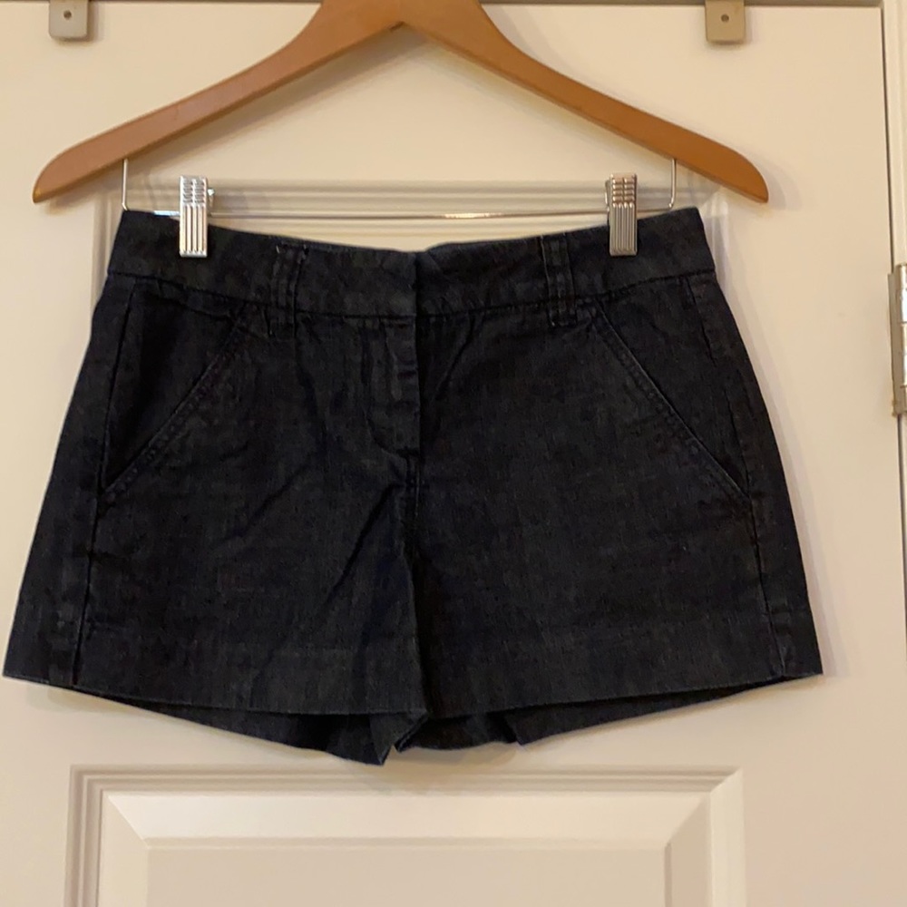 Loft dark denim style shorts